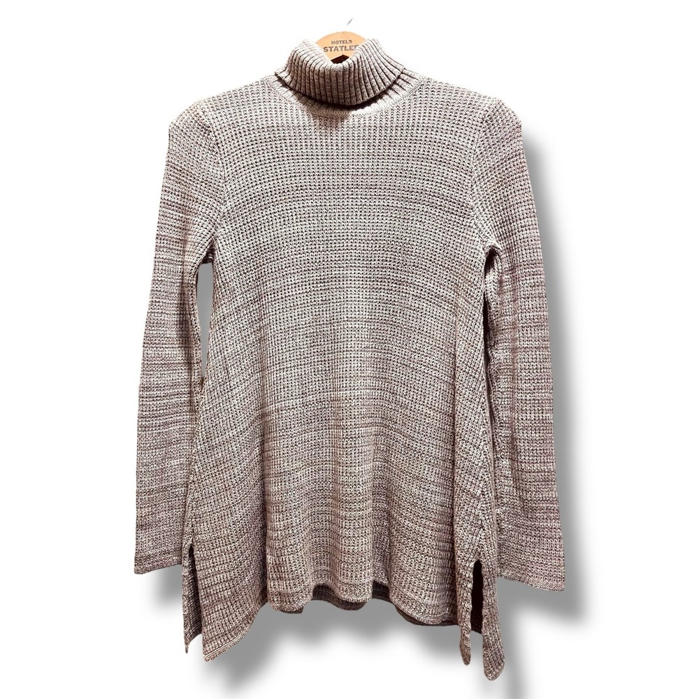 Eight Eight Eight Oatmeal Turtleneck Oversized Sweater S